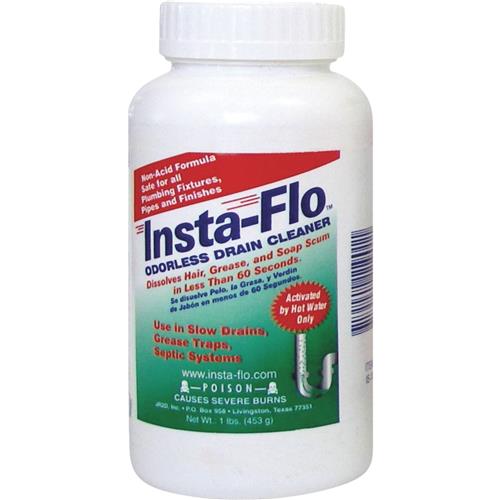 IS-200 Insta-Flo Crystal Drain Cleaner