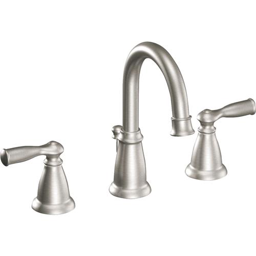 84947SRN Moen Banbury 2-Handle Widespread Bathroom Faucet with Pop-Up