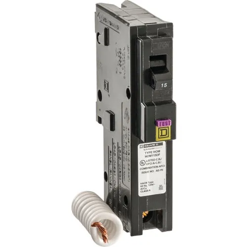 HOM115DFC Square D Homeline Dual Function Breaker