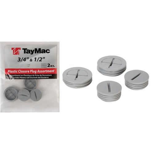 PCP47550GY TayMac Weatherproof Outdoor Closure Plug