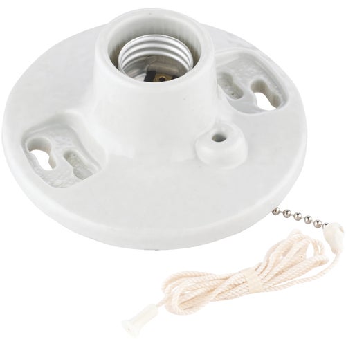 011-29816-00C Leviton Lampholder With Pull Chain
