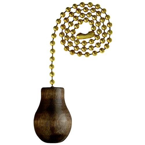 77007 Westinghouse Pull Chain With Wooden Knob