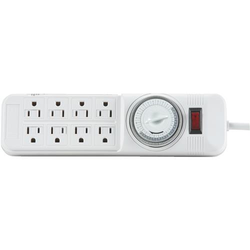 LTS-L06 Do it 8-Outlet Power Strip With Timer