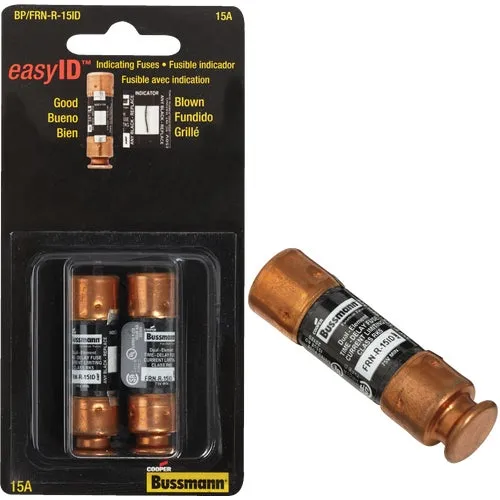 BP/FRNR-15ID Bussmann easyID Cartridge Fuse