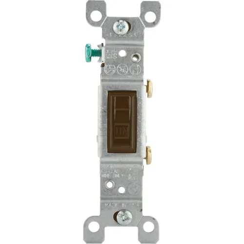 S00-01451-02S Leviton Toggle Single Pole Grounded Switch