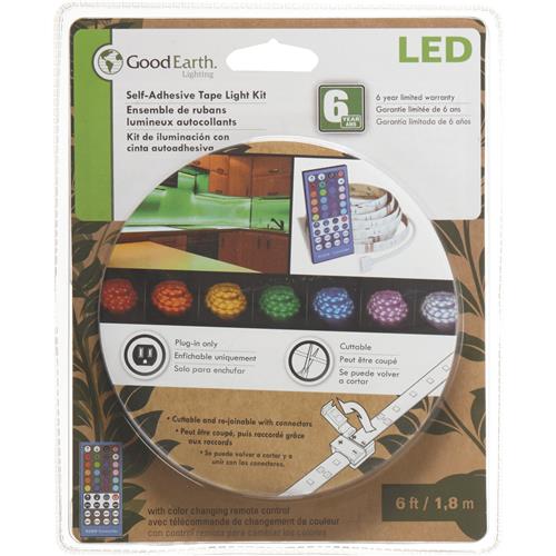 AC1068-WHG-12LF0-G Good Earth Lighting LED Under Cabinet Tape Light With Remote Control