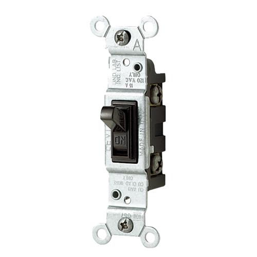 204-01451-ICP Leviton Contractor Toggle Single Pole Switch