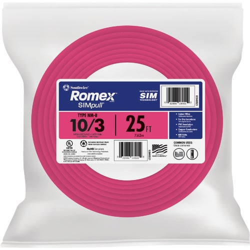 63948401 Romex 10-3 NMW/G Electrical Wire