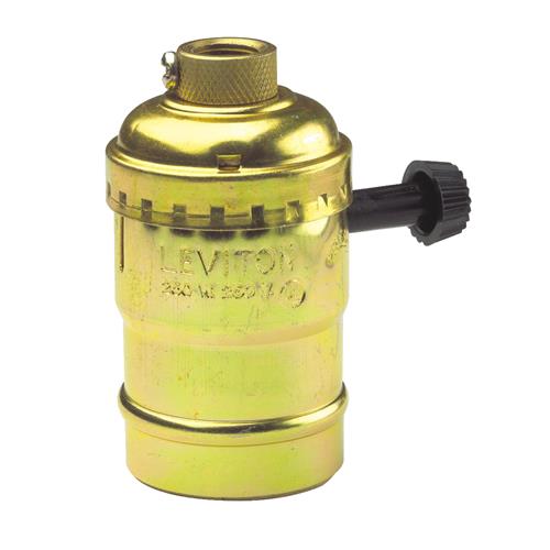 079-07070-0PG Leviton Turn-Knob Lamp Socket