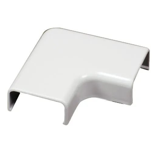 C56 Wiremold White Wire Channel Flat Elbow