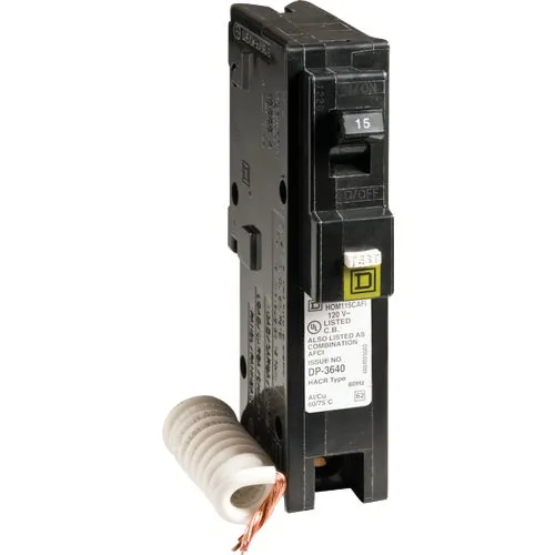 HOM115CAFIC Square D Homeline Combination Arc Fault Breaker