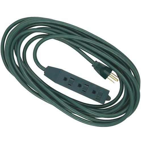 IP-JTW163-20X-GR Do it Best Medium-Duty Household Extension Cord With Powerblock