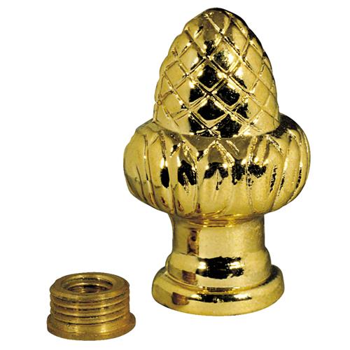70133 Westinghouse Acorn Lamp Finial & Finial Thread Reducer
