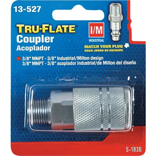 13-527 Tru-Flate 3/8" Body Series Coupler
