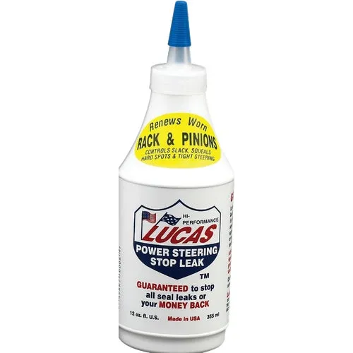 LUCA10008 Lucas Oil Power Steering Leak-Stopper Fluid