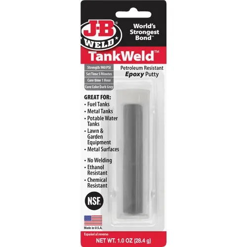 8217 J B Weld TankWeld Epoxy Putty