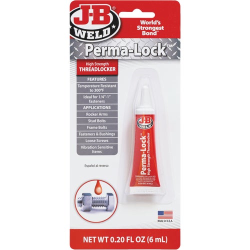 27113 J-B Weld High Strength Perma-Lock Threadlocker