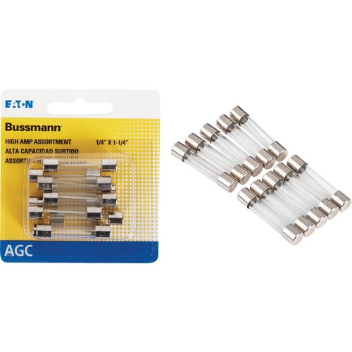 BP/AGC-AH10-RP Bussmann AGC High Amp Fuse Assortment