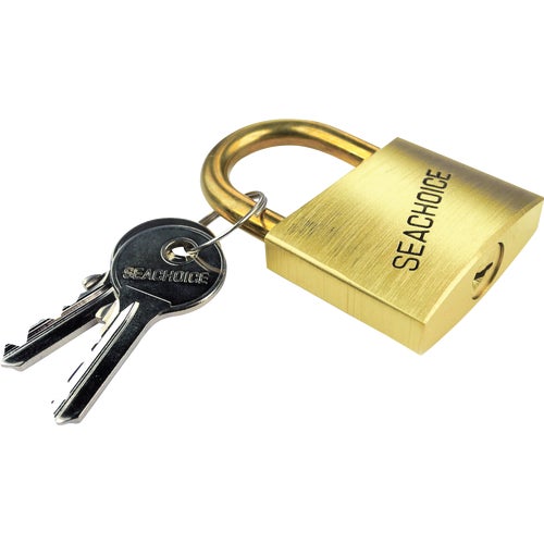 37201 Seachoice Solid Brass Body & Hasp Padlock