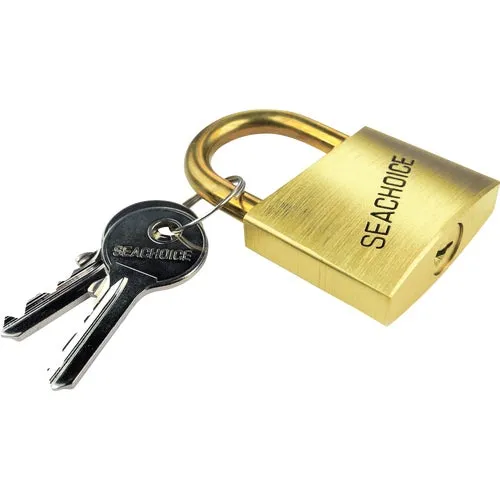37231 Seachoice Solid Brass Body & Hasp Padlock