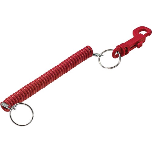 41601 Lucky Line Designer Coil Key Chain