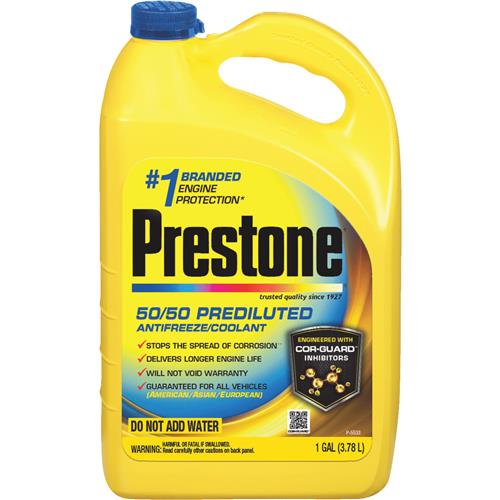 AF2100 Prestone Automotive Antifreeze/Coolant 50/50 Pre-Diluted