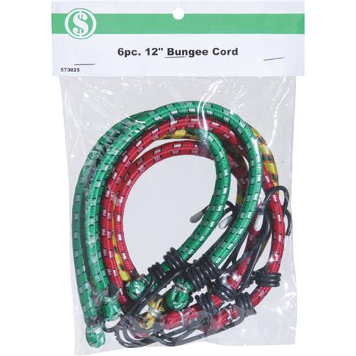 CC101085 Smart Savers 12 In. Bungee Cord Set