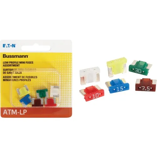 BP/ATM-A6LP-RP Bussmann ATM Low Profile Mini Fuse Assortment