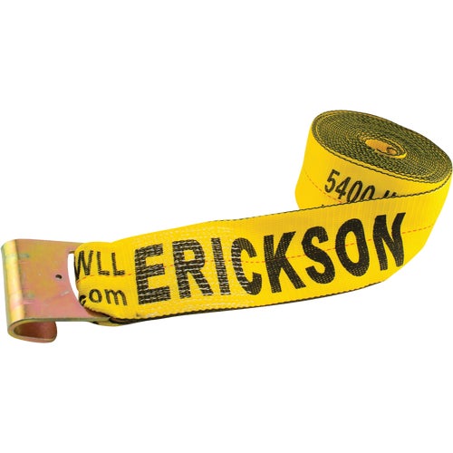 58800 4" X 30 Winch Strap With Flat Bed Hook