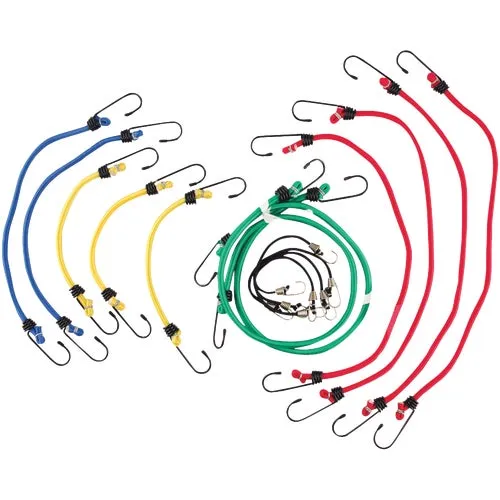 6620 15-Piece Bungee Cord Set