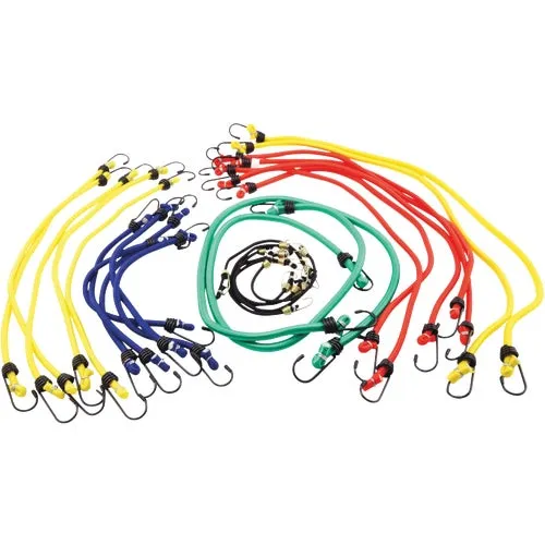 6622 25-Piece Bungee Assortment In A Jar