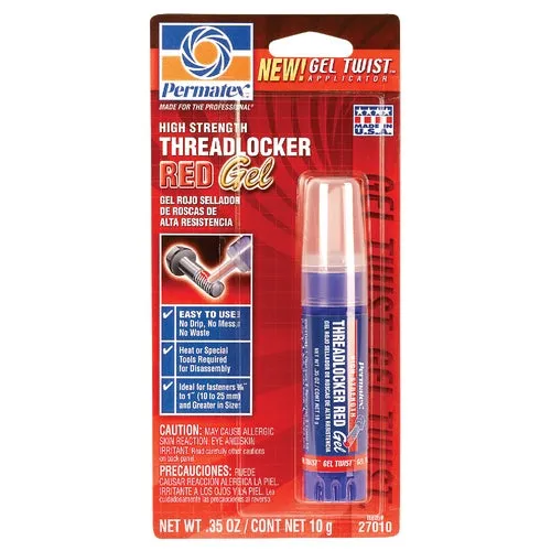 27010 PERMATEX High-Strength Gel Threadlocker