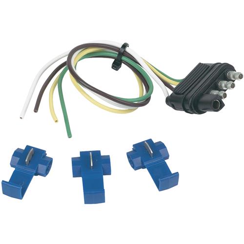 74124 Reese Towpower 6-Round to 4-Flat Plug-In Adapter