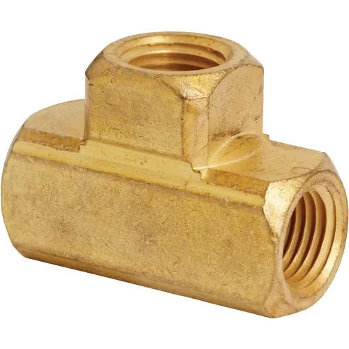 S-655 Milton Brass Female Air Hose Tee