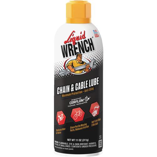 L711 Liquid Wrench Cable and Chain Lubricant