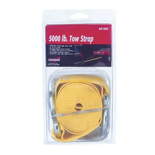 1002 Erickson Tow Strap with Hooks
