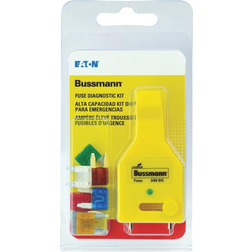 DIA-2 Bussmann ATM Fuse Assortment with Diagnostic Tester