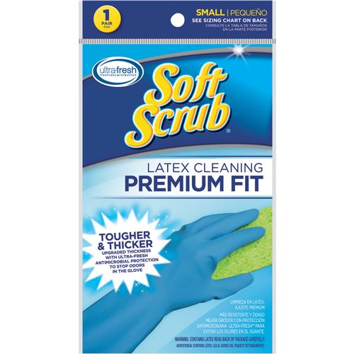 12410-26 Soft Scrub Premium Fit Latex Rubber Glove