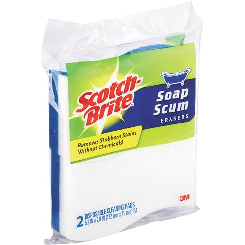 832B-6 3M Scotch-Brite Soap Scum Eraser Cleansing Pad