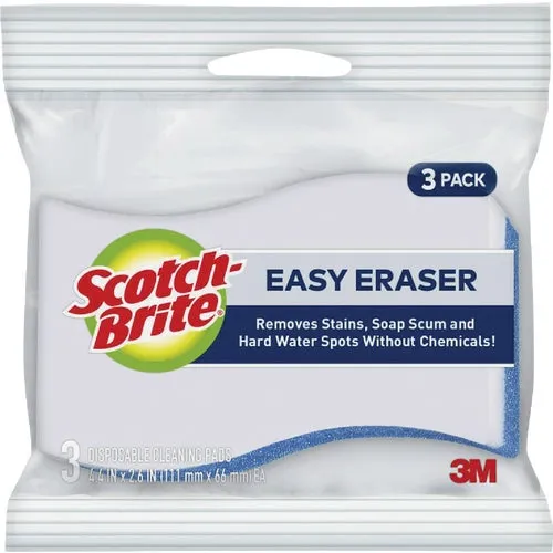 832B-6 3M Scotch-Brite Soap Scum Eraser Cleansing Pad