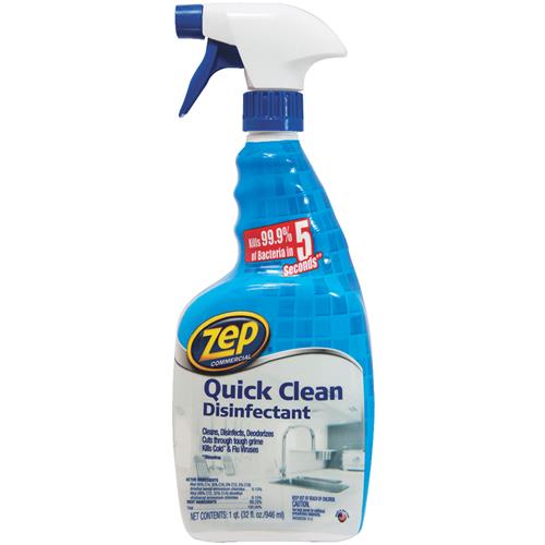 ZUQCD32 Zep Commercial Quick Clean Disinfectant Cleaner