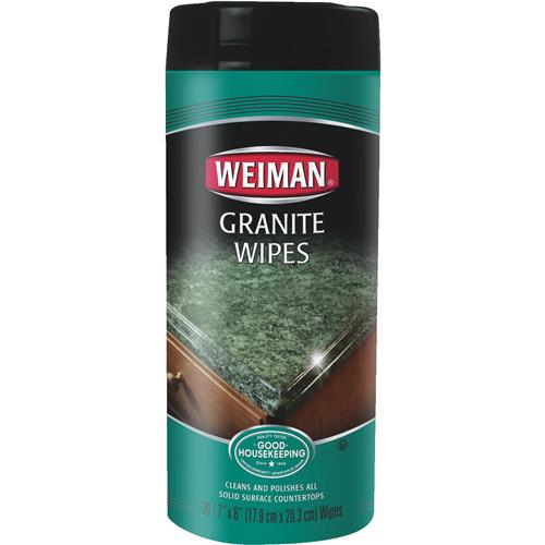 54A Weiman Granite & Stone Disinfecting Cleaning Wipes