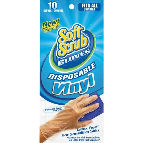 11200-16 Soft Scrub Vinyl Disposable Glove