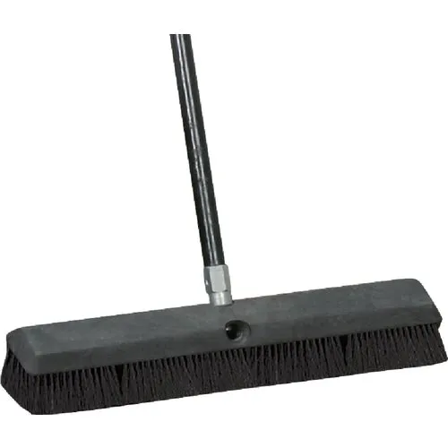 89220 Do it Best Black-Fibre Border All-Purpose Push Broom