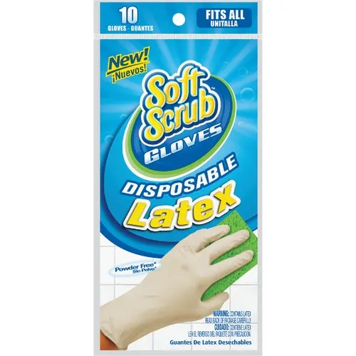 11300-16 Soft Scrub Latex Disposable Glove