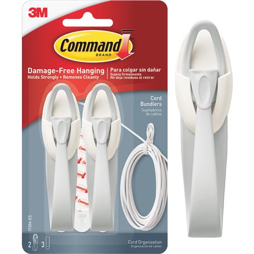 17304 Command Decorative Cord Bundler Hook with Adhesive