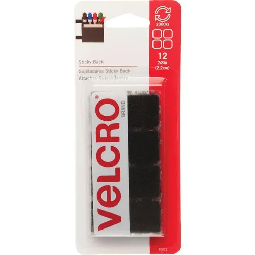 90072 VELCRO Brand Hook & Loop Square