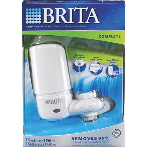 42201 Brita On Tap System Faucet Mount Water Filter