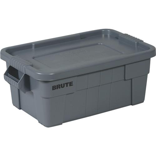 1836781 Rubbermaid Commercial Brute Storage Tote with Lid