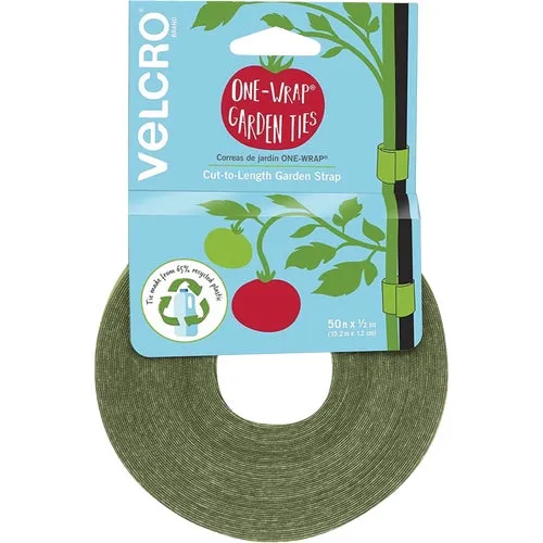 VEL-30071-AMS VELCRO Brand One-Wrap Green Garden Tie
